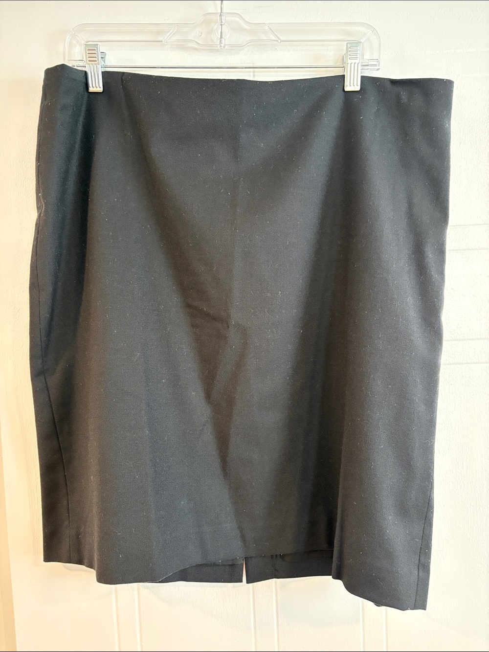 Talbots Classic Black Women's Lined Pencil Skirt